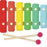 Xylophone SVG Icon
